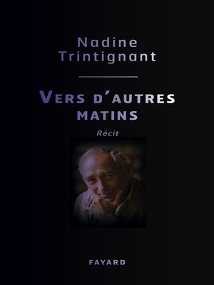 cover image of Vers d'autres matins